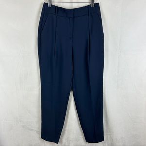 RW&CO High Rise Straight Leg Trousers Navy‎ Blue Size 6